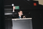 Accepting the 2009 TMA Most Valuable Member Award